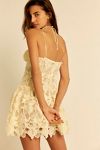 For Love & Lemons Coco Lace Sleeveless Mini Dress
