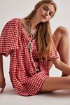 County Line Plaid Romper