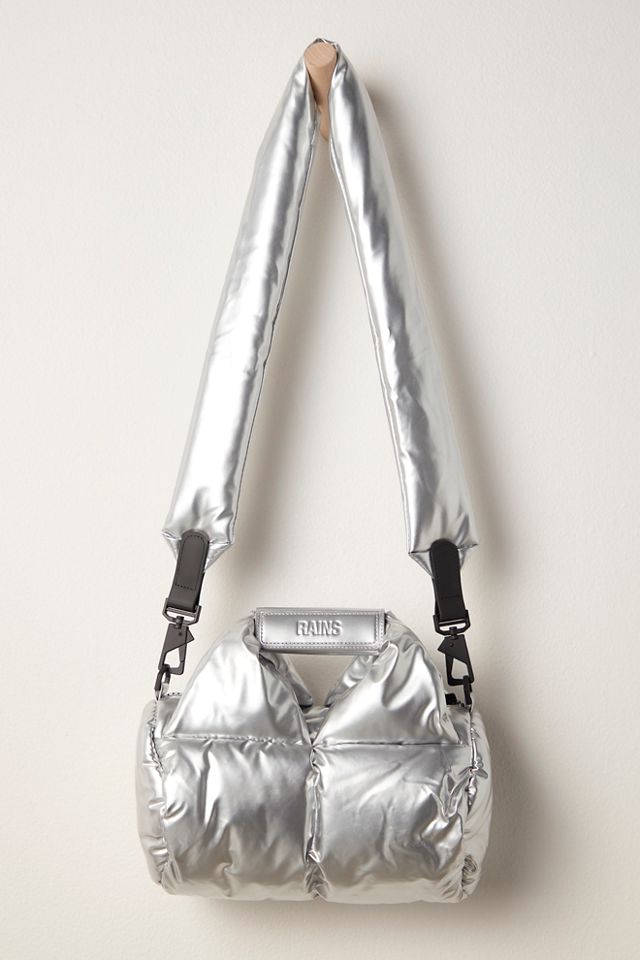 River Metallic Puffer Crossbody
