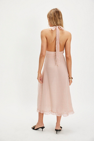 For Love & Lemons Dot Midi Dress