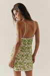 For Love & Lemons Bridget Beaded Mini Dress