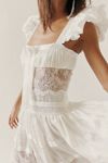 For Love & Lemons Anabelle Lace Gown