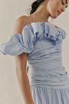 Shona Joy Maoiri Bubble Sleeve Maxi Dress