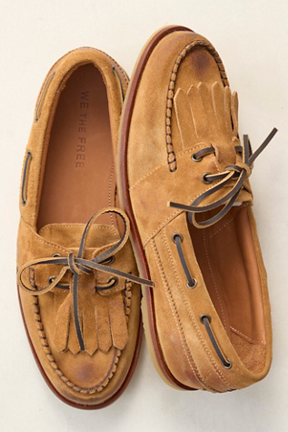Free People Tan Leather Loafers Free People Brady Slip On Loafers Suede Leather Tan Size 6.5  main image 2