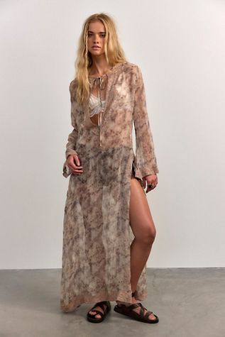 knee length dresses for ladies Free People Complete Me Midi Dress – gilt+gossamer main image 1