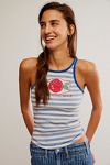 We The Free Only 1 Graphic Ringer Tank | Free People