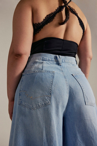 CRVY Pacifica Wide-Leg Jeans