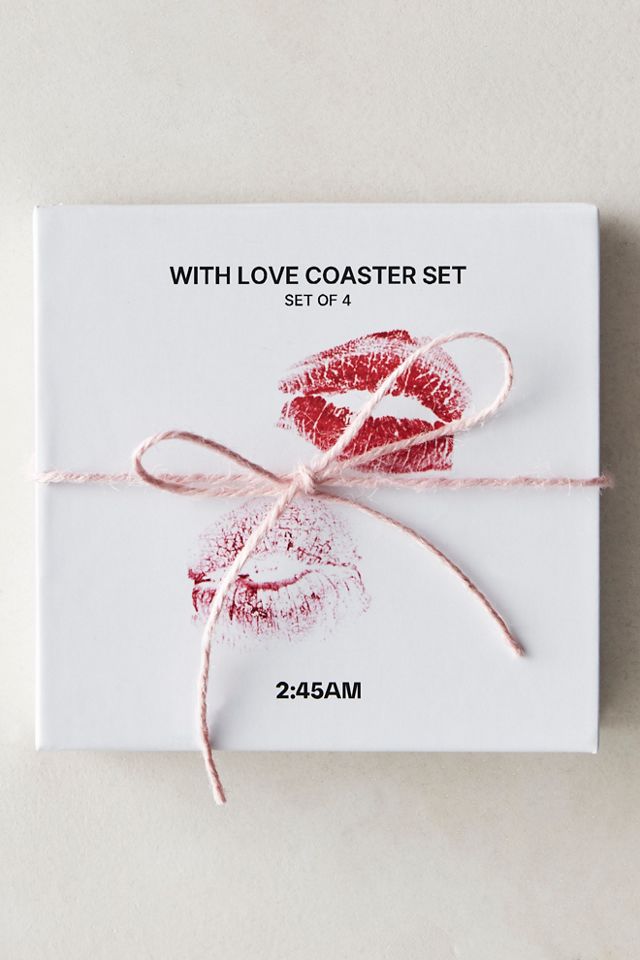 Kiss Mirror Coasters Set #2