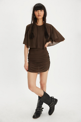 Ronny Kobo Kaeli Dress at Free People in Desert, Size: Medium