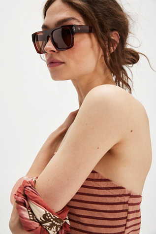 Walker Wayfarer Sunnies At Free People In Cola