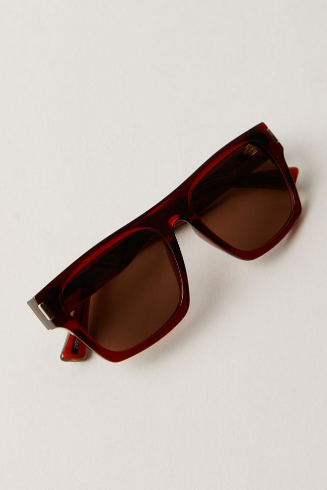 Walker Polarized Rectangle Sunglasses #1
