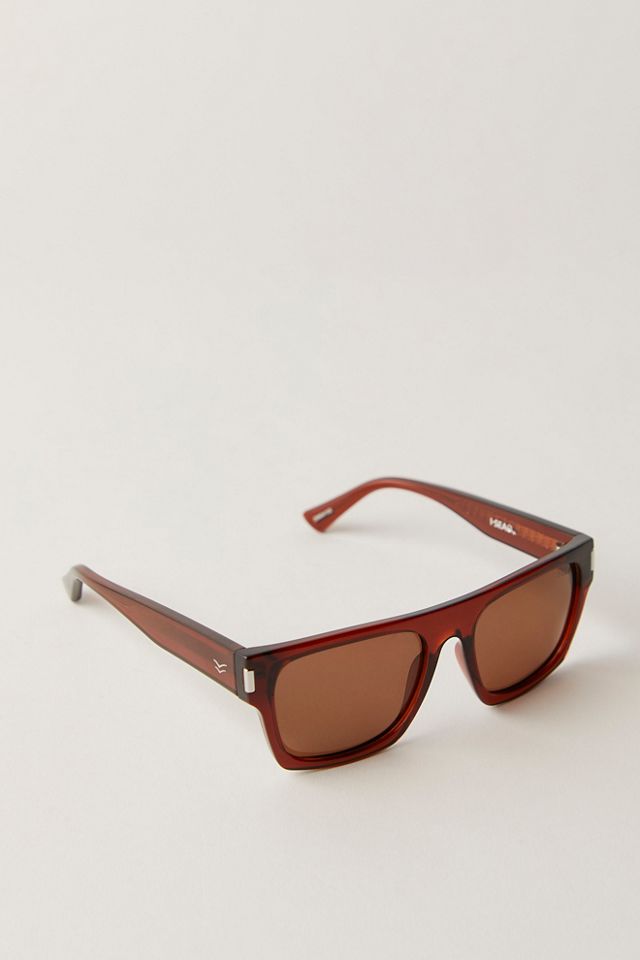 Walker Polarized Rectangle Sunglasses #2