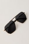 Piper Polarized Aviator Sunglasses