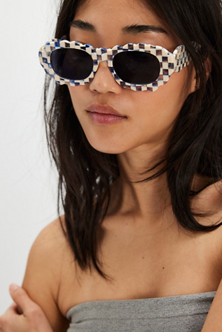 Cloud 9 Sunglasses by Free People in Blue