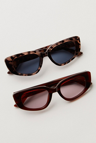 Audrey Sunglasses by Free People in Brown