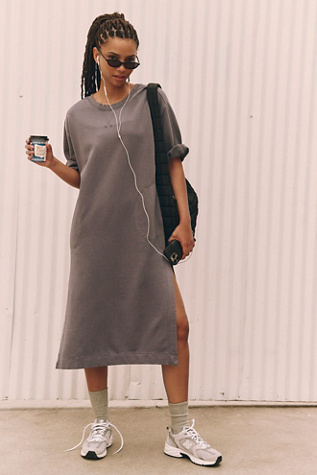 Game Plan Tunic Top by FP Movement at Free People, Gunmetal, M