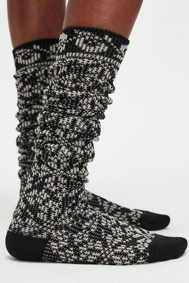 Fair Isle Over The Knee Socks #1
