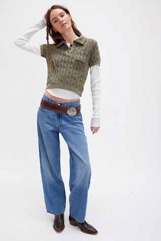 Levi's Linen Blend Baggy Dad Jeans product page