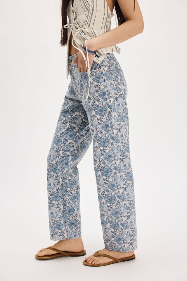 Levi's 501 90s Ankle Printed Jeans #3
