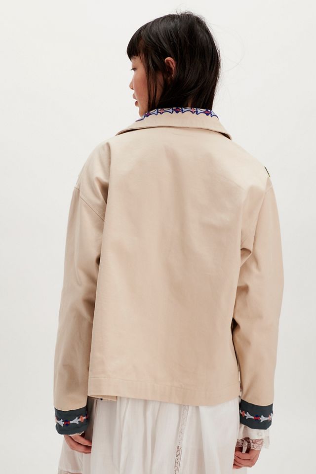 Found Floral Work Jacket #1