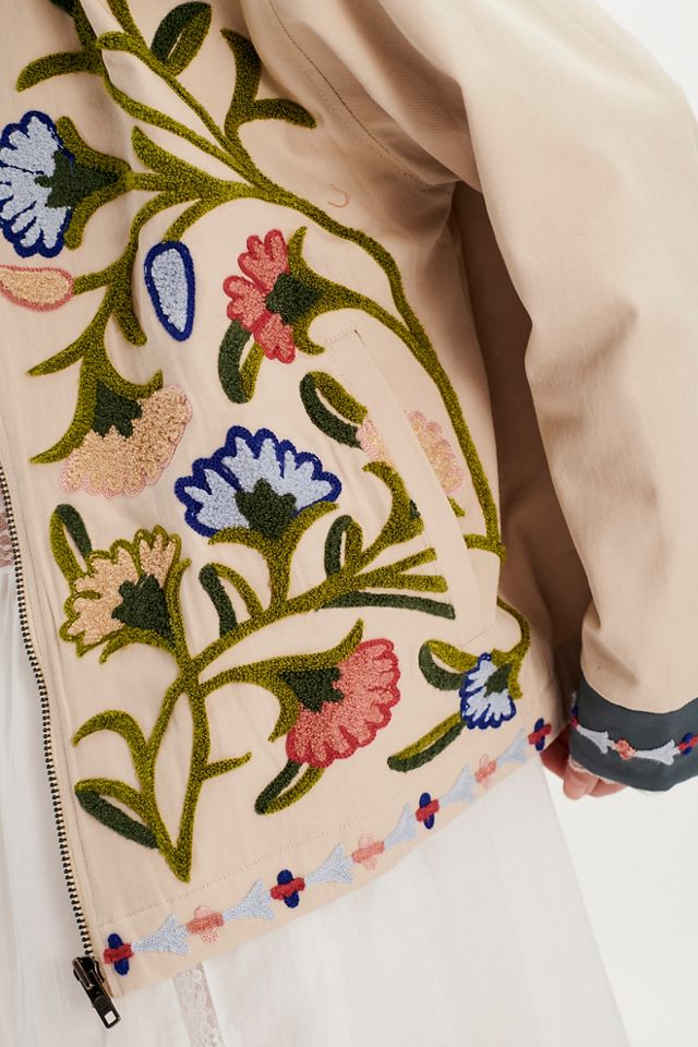 Found Floral Work Jacket #3