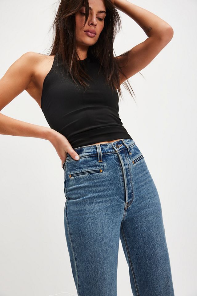 Levi's Ribcage Western Jeans #3