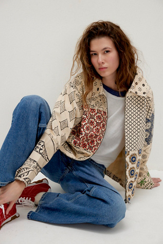 Found Paisley Mosaic Jacket | Free People