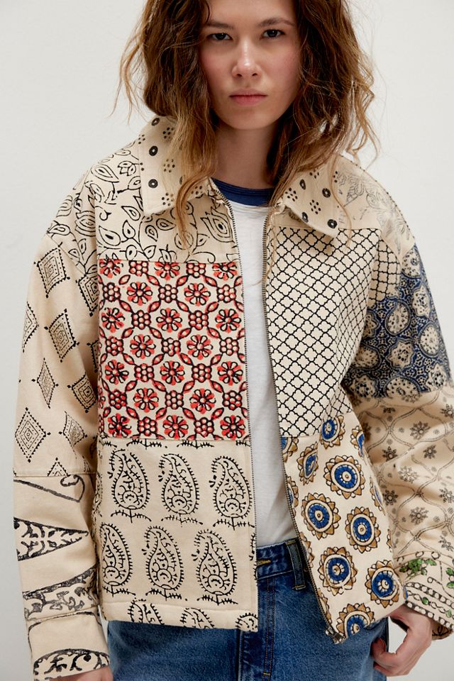Found Paisley Mosaic Jacket | Free People