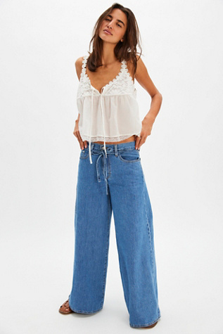 Levi's XL Superwide Jeans at Free People in Medium Wash, Size: 24