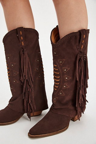 Spirit Trail Fringe Boots