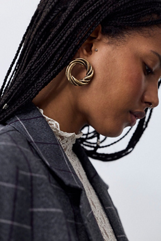 Una Hoop Earrings by Free People