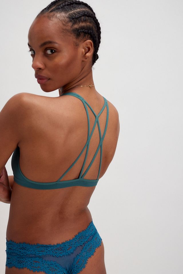 Strappy Back Seamless Bra #1