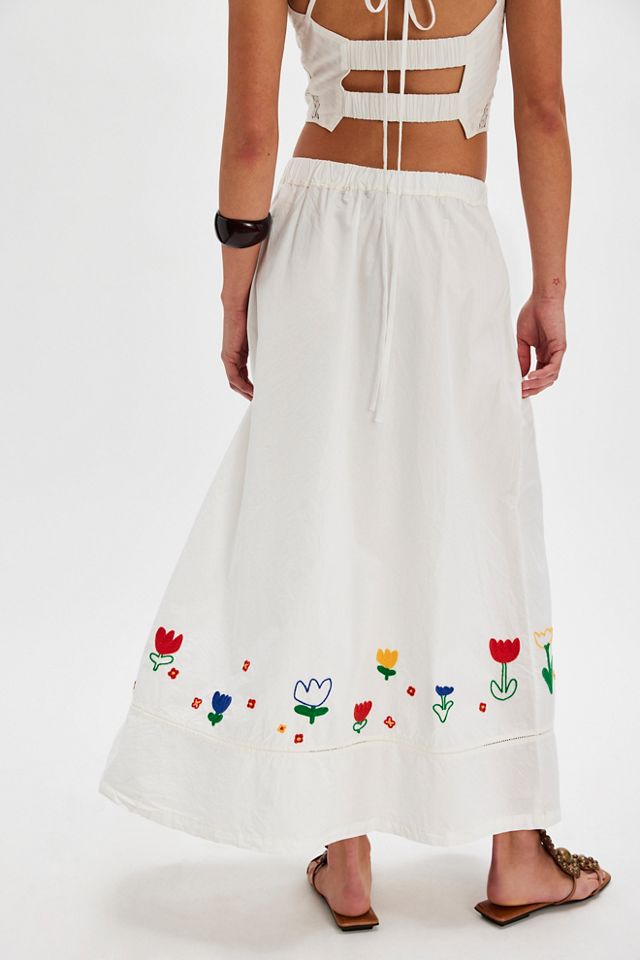 ◆BOCBOK◆ GARDEN SKIRT (IVORY) 25whsm_r0752_ivo_m01_240d8982-