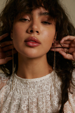 Boucles d'oreilles pendantes en métal Emery par Free People, pour femme