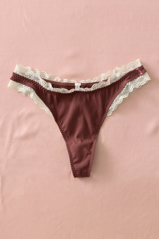 Oh My Darling Cotton High-Cut Thong