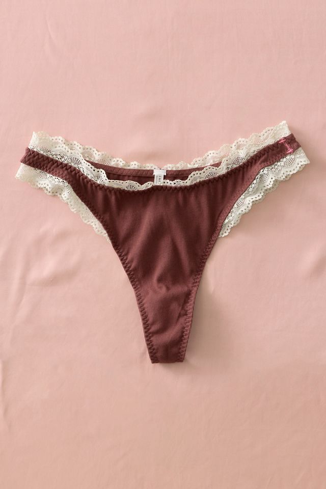 Oh My Darling Cotton High-Cut Thong #3