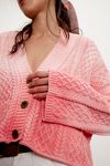 Washed Ashore Cable Knit Cardi