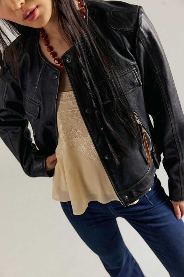 We The Free Going Gone Leather Jacket #1
