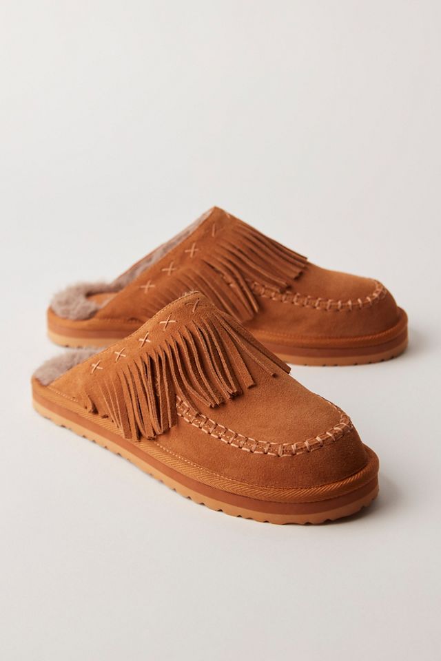 Fallon Fringe Mules #2