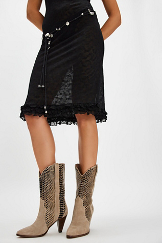 Feather Heel Boots by FP Collection at Free People in White, Size: US 8