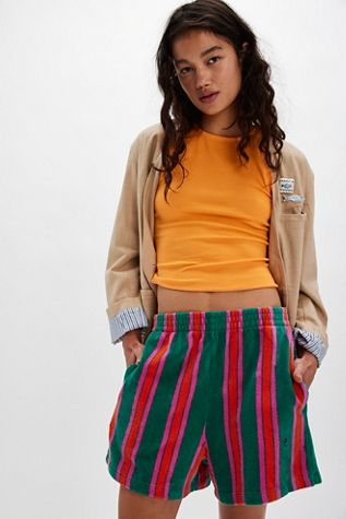 Bobo Choses Stripes Terry Shorts