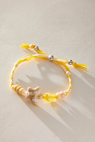 Rollins Bracelet par Free People en Yellow, pour femme