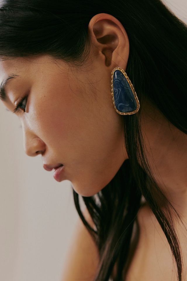 Ada Oversized Stud Earrings #2