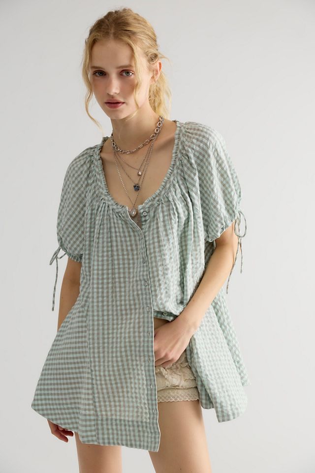 Farley Gingham Tunic #1