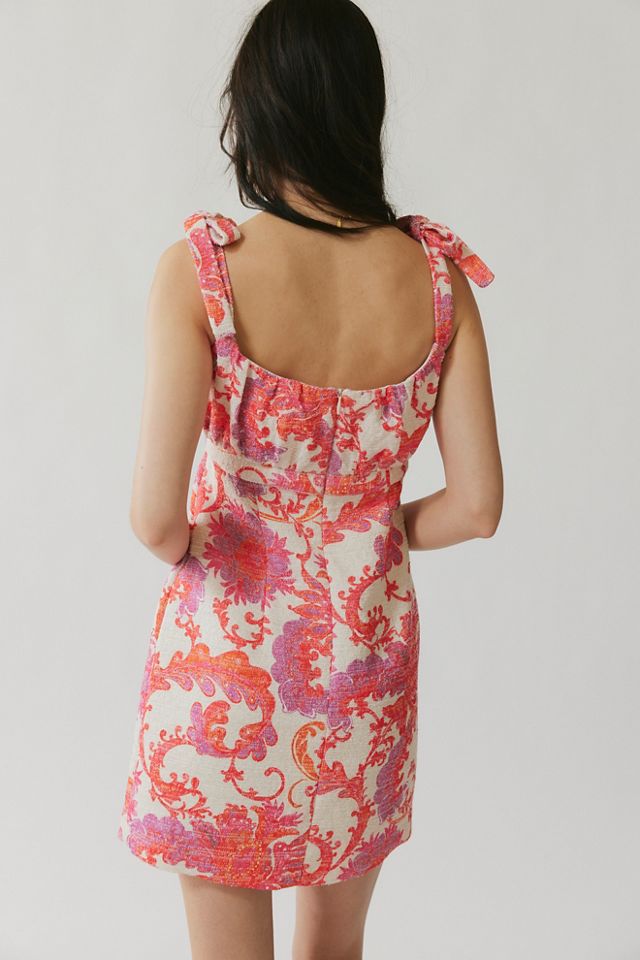 Anna Sui Tie Mini Dress