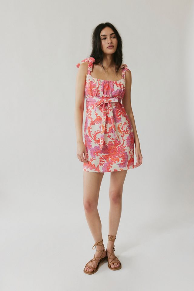 Anna Sui Tie Mini Dress