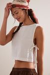 Nora Cotton-Linen Top