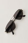 By The Shore Metal Aviator Sunglasses