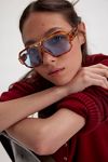 Corfu Oversized Aviator Sunglasses