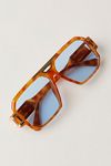 Corfu Oversized Aviator Sunglasses